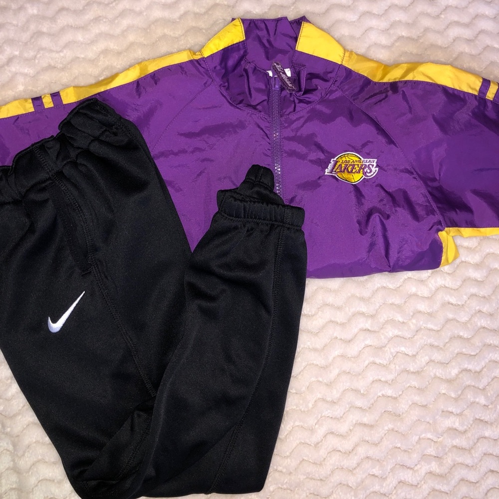 Toddlers Los Angeles Lakers Windbreaker- 3T